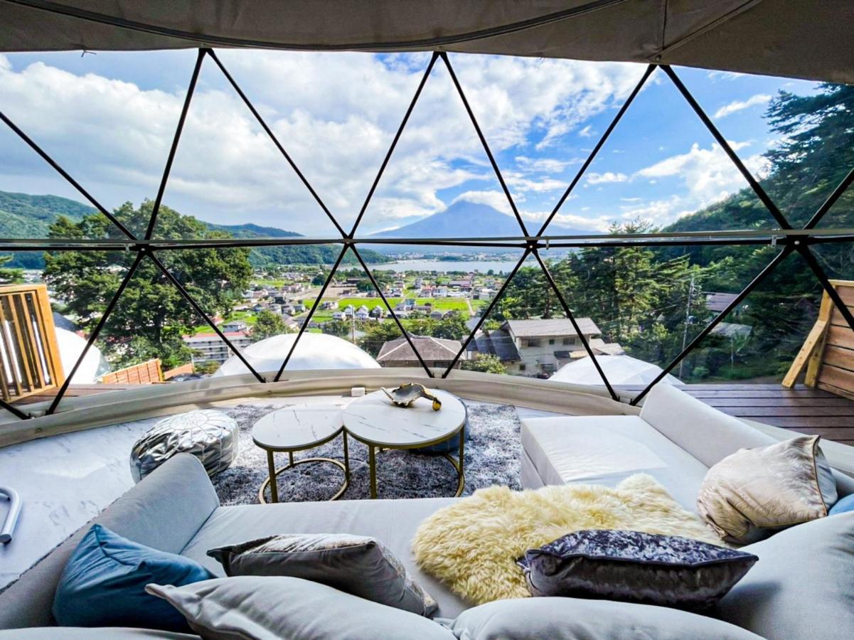 Mt,Fuji Glamping Terrace Minenohana - Vacation Stay 35711V ฟูจิคาวากุจิโกะ ภายนอก รูปภาพ
