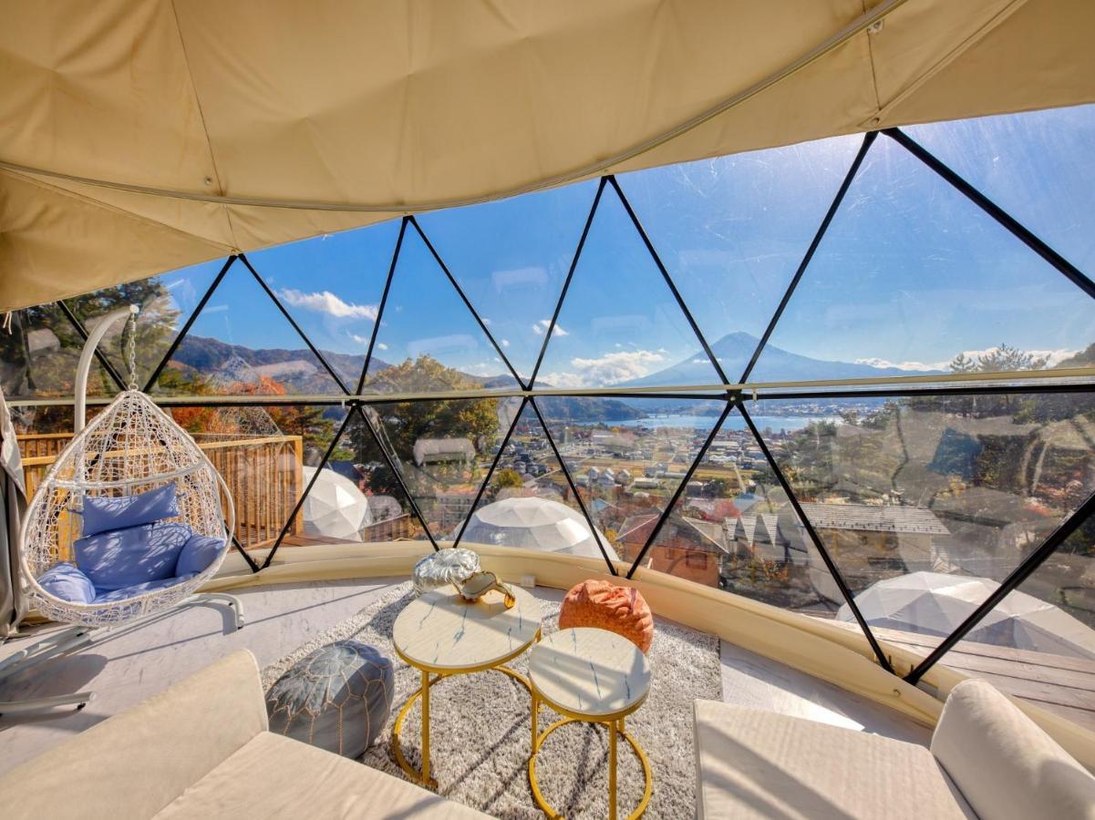 Mt,Fuji Glamping Terrace Minenohana - Vacation Stay 35711V ฟูจิคาวากุจิโกะ ภายนอก รูปภาพ