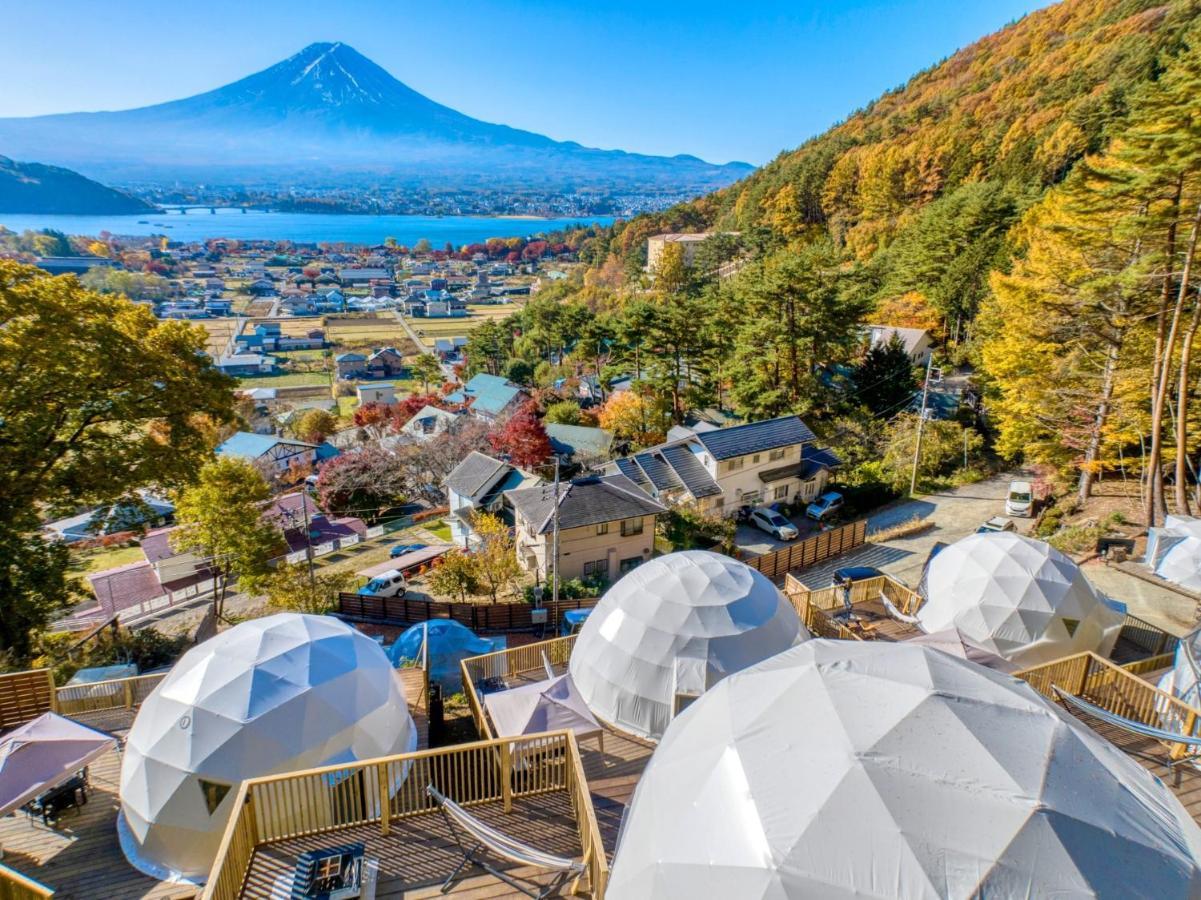 Mt,Fuji Glamping Terrace Minenohana - Vacation Stay 35711V ฟูจิคาวากุจิโกะ ภายนอก รูปภาพ