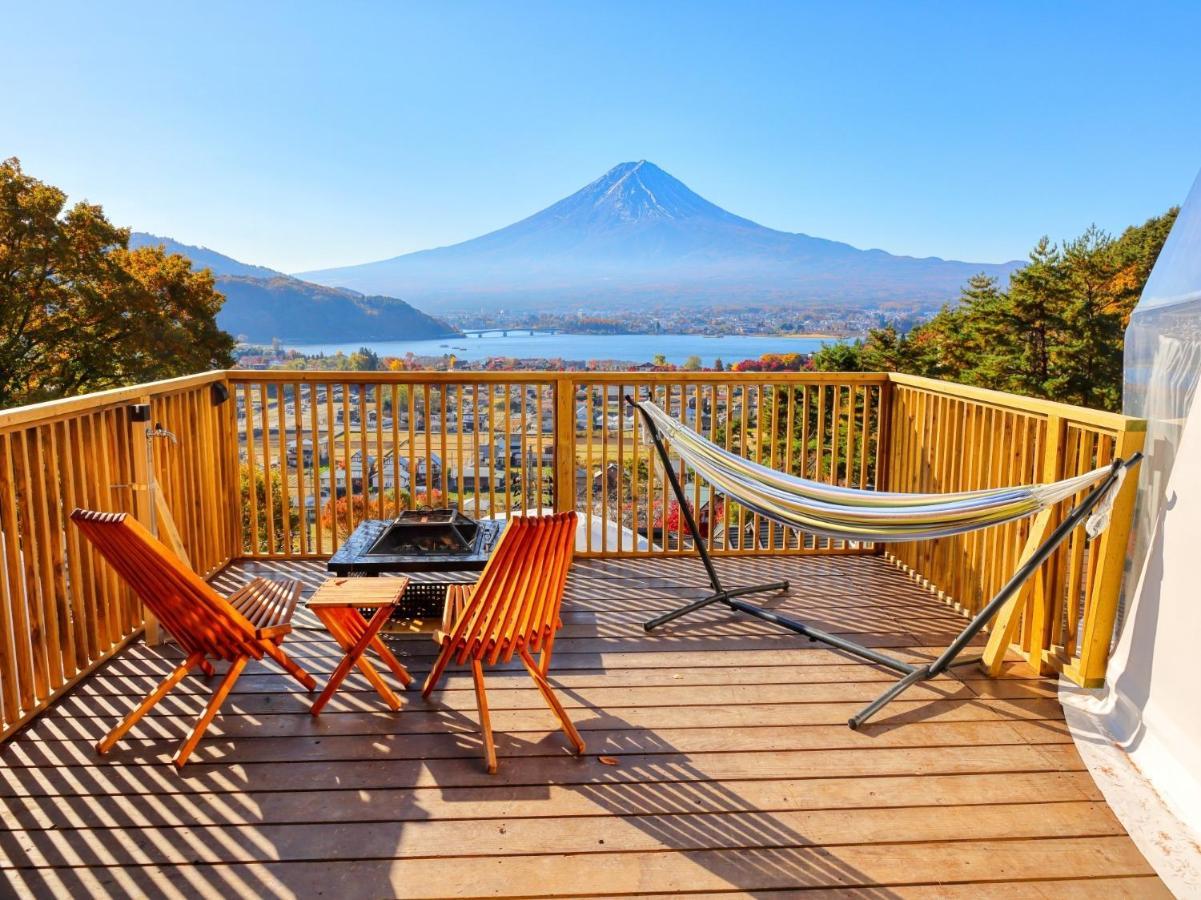 Mt,Fuji Glamping Terrace Minenohana - Vacation Stay 35711V ฟูจิคาวากุจิโกะ ภายนอก รูปภาพ