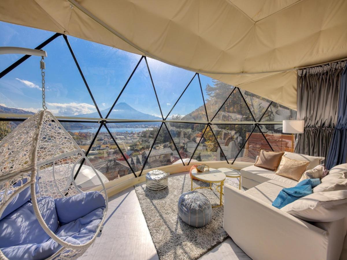 Mt,Fuji Glamping Terrace Minenohana - Vacation Stay 35711V ฟูจิคาวากุจิโกะ ภายนอก รูปภาพ